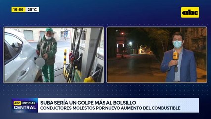 Suba de combustible será un golpe más al bolsillo