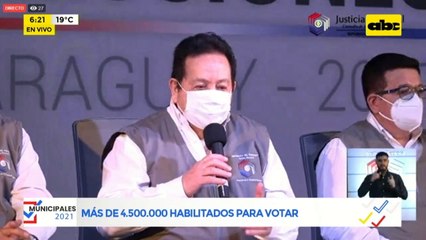 TSJE, listo para las elecciones municipales
