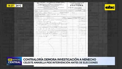 Contraloria demora investigación a "Nenecho"
