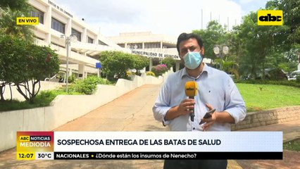 Sospechosa entrega de batas de Salud de la Comuna Asuncena