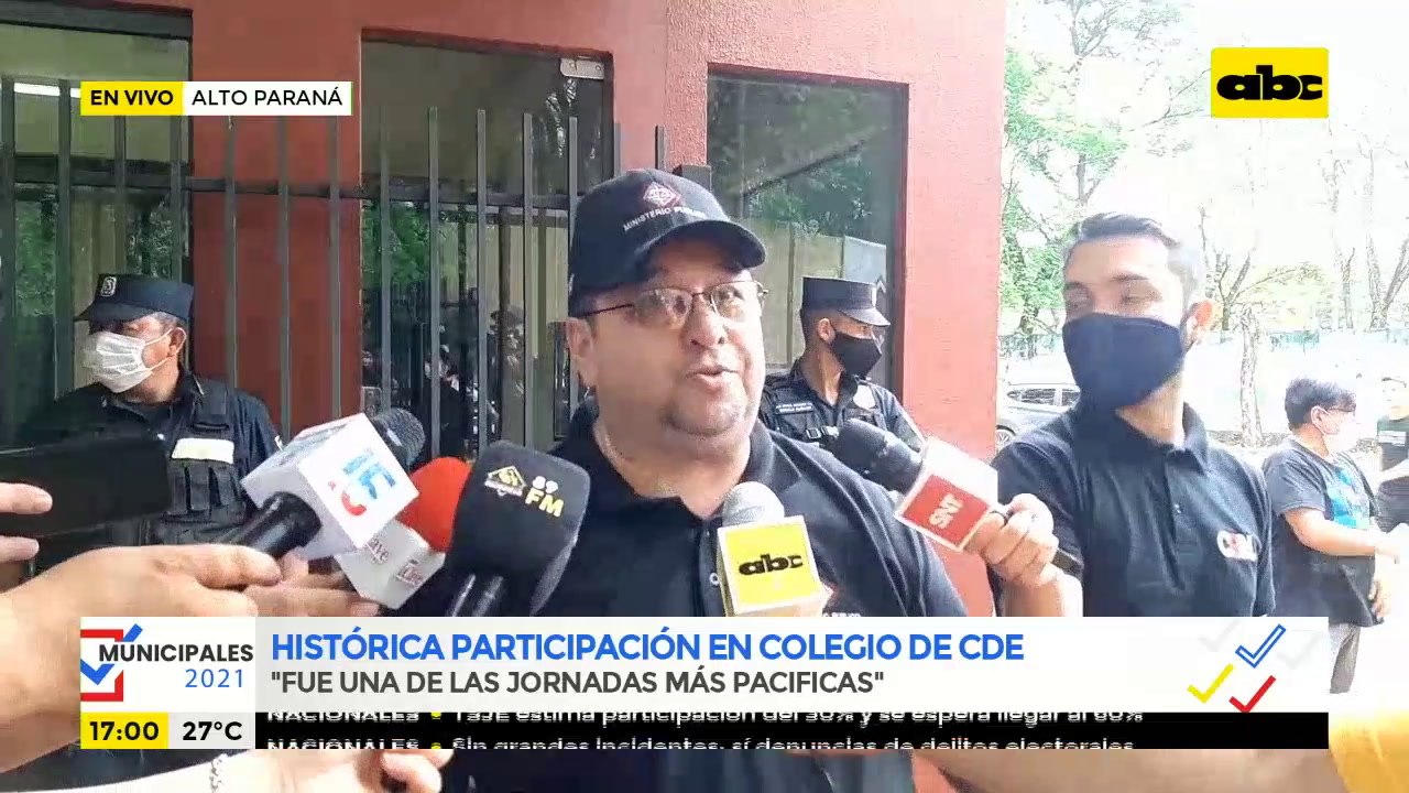 Inicia cierre de locales electorales en CDE