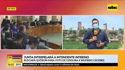 Junta Municipal de Asunción interpelará a intendente interino