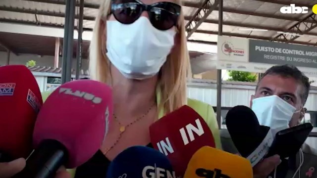 Ángeles Arriola, Directora De Migraciones Tras Reunirse Con Autoridades De La Zona Con Relación A La Reapertura De La Frontera Entre Posadas Y Encarnación