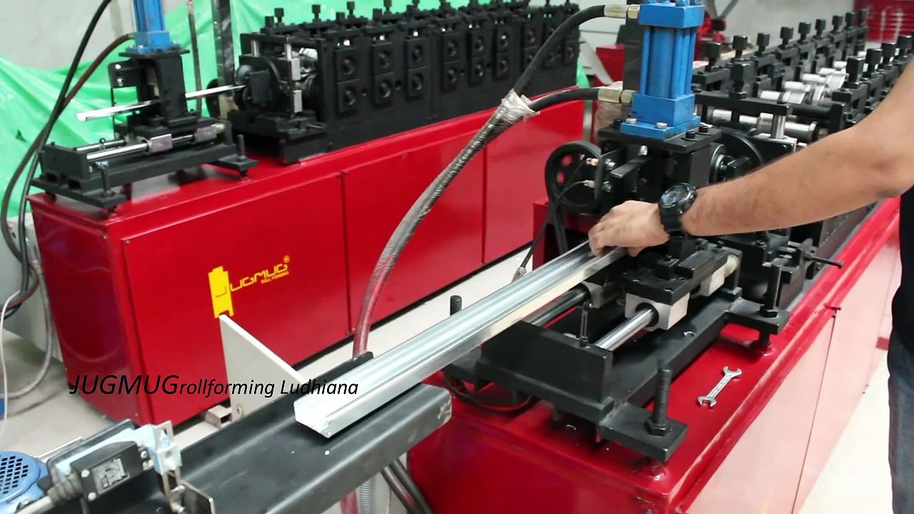 False ceiling channel roll forming