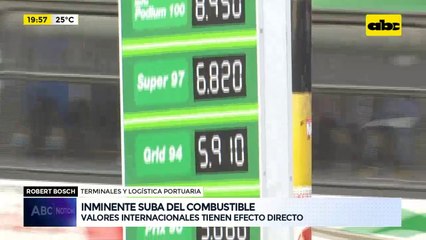 Inminente suba del combustible