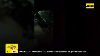 Vientos llegaron a una velocidad de 120 km/h en la zona Sur del país