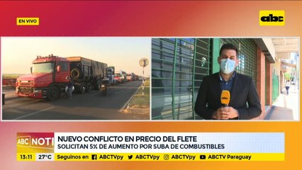 Nuevo conflicto con los precios del flete