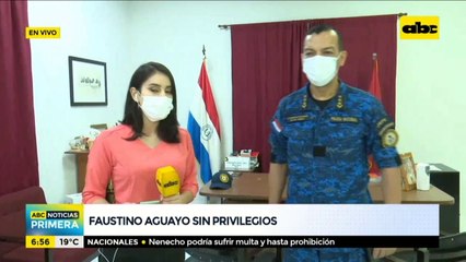 Faustino Aguayo, sin privilegios en la Agrupación Especializada