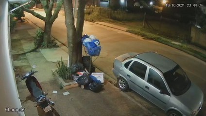 Roban una moto en solo siete segundos