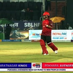 M.3 Biratnagar kings vs Pokhara avengers 2nd inning highlights Nepal primer league 2025