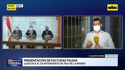 Intendente de Fernando de la Mora se deslinda de responsabilidades por facturas falsas