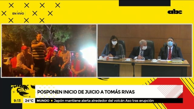Fijan nueva fecha para inicio de juicio oral a Tomás Rivas