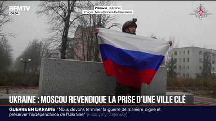 Guerre en Ukraine: Moscou revendique la prise de la ville clé de Pokrovsk, dans le Donbass