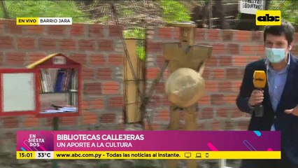 Biblioteca callejera, un aporte a la cultura