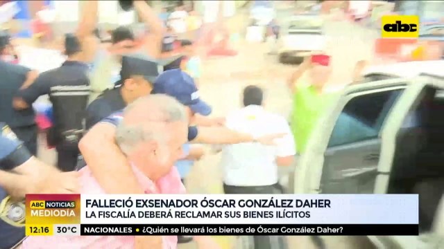 Fiscalía deberá reclamar bienes ilícitos de OGD