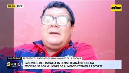 Gremios de fiscalía intensificarán huelga