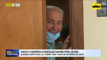 Querellante dice que Ramón González Daher le cobró una tasa de interés del 267%
