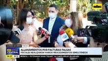 Allanamientos simultáneos por caso de facturas falsas