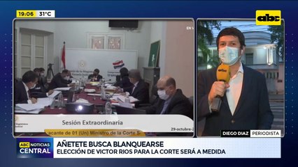 Añetete apoya la candidatura de Víctor Ríos para asegurar la impunidad de Abdo Benítez, manifiestan