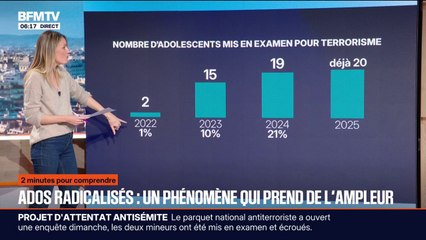 Adolescent radicalisés: un phénomène qui prend de l'ampleur