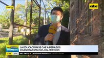 Colegio Nuestra Señora de Asunción, abandonado y en pésimas condiciones