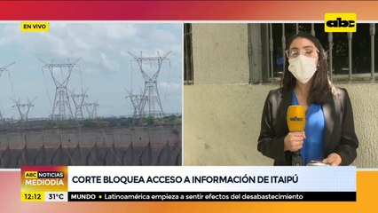 Corte rechaza acción y bloquea acceso a la información de Itaipú