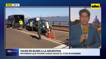 El 15 de Noviembre podría realizarse los viajes en bus en la Argentina
