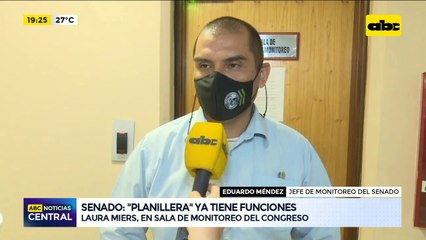 Empleada que hacía oficina en la casa de Óscar González Daher volvió a la cámara alta