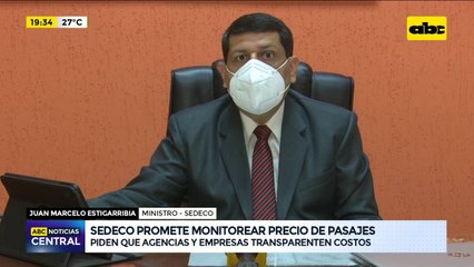 La Secretaría del Consumidor (SEDECO) monitoreará precios de pasajes
