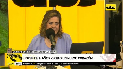 Joven de 15 años recibe un nuevo corazón y su evolución es favorable