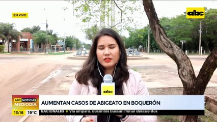 Aumentan casos de abigeato en Boquerón
