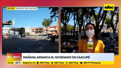 Mañana arranca el novenario en Caacupé