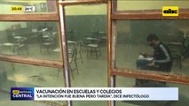 Vacunación en escuelas: Se llegó muy tarde, dice infectólogo