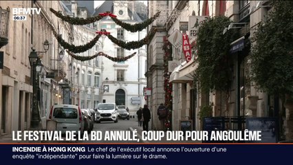 Angoulême: le festival de la BD annulé, une mauvaise nouvelle pour les commerçants