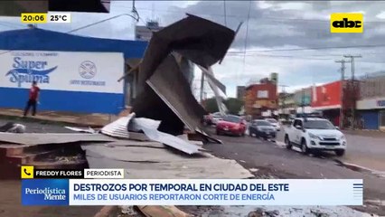 Temporal Causa Destrozos En El Este Ok