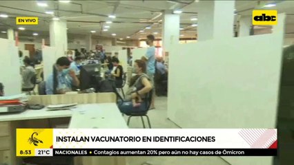 Instalan vacunatorio en Identificaciones