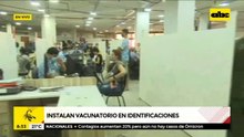 Instalan vacunatorio en Identificaciones