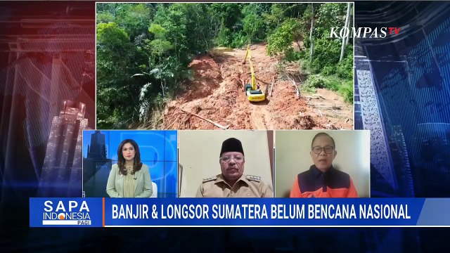 [FULL] Bupati Nagan Raya dan BNPB Soal Banjir-Longsor Sumatera Belum Berstatus Bencana Nasional