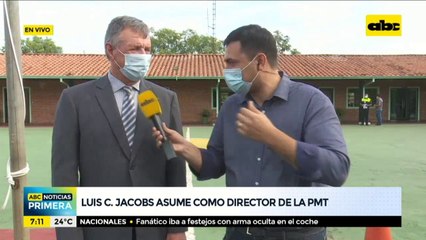 Luis Christ Jacobs asume como nuevo director de la PMT de Asunción