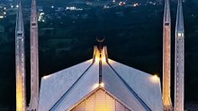 Beautiful View Of Faisal Mosque Islamabad