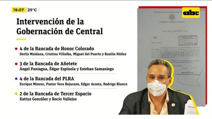 Placa De La Gobernacion De Central