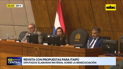 Diputados lanzan revista con propuestas para itaipú