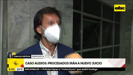 Caso Audios: exsecretario del JEM y Carmelo Caballero afrontarán nuevo juicio