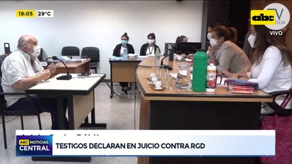 Testigos declaran en juicio contra Ramón González Daher e hijo