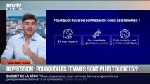 SIGNÉ BFM - Pourquoi les femmes sont plus prédisposées à la dépression que les hommes?