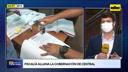 Gobernación de Central: Continúa allanamiento en la institución