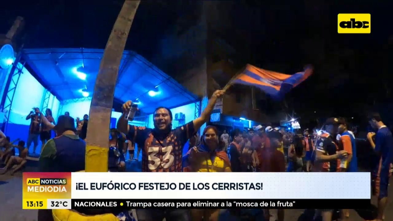 ¡El eufórico festejo de los hinchas cerristas!
