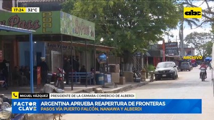 Argentina aprueba reapertura de fronteras