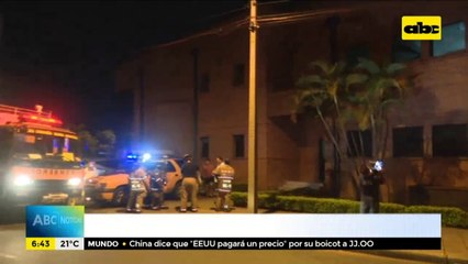 Sofocan principio de incendio en un depósito