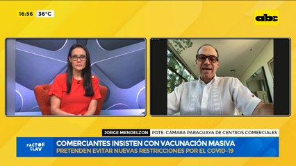 Campaña de vacunación que impulsan varios gremios comerciales